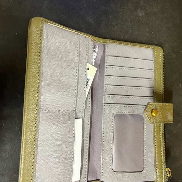 Fossil Wallet, Olive Green, gently used - Picture 5 of 6